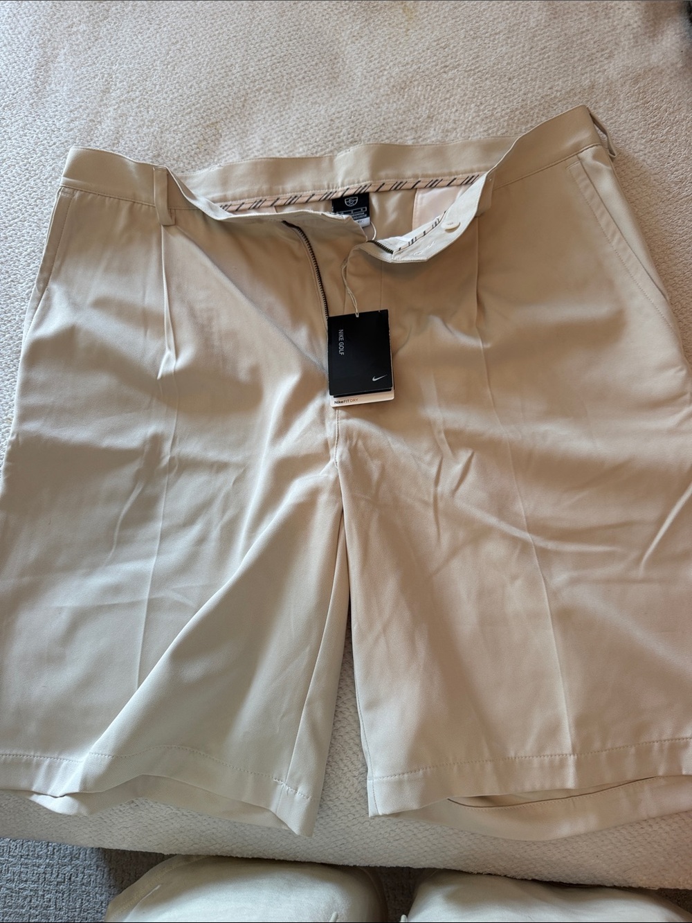Nike Men's Flat-Front Khaki Shorts